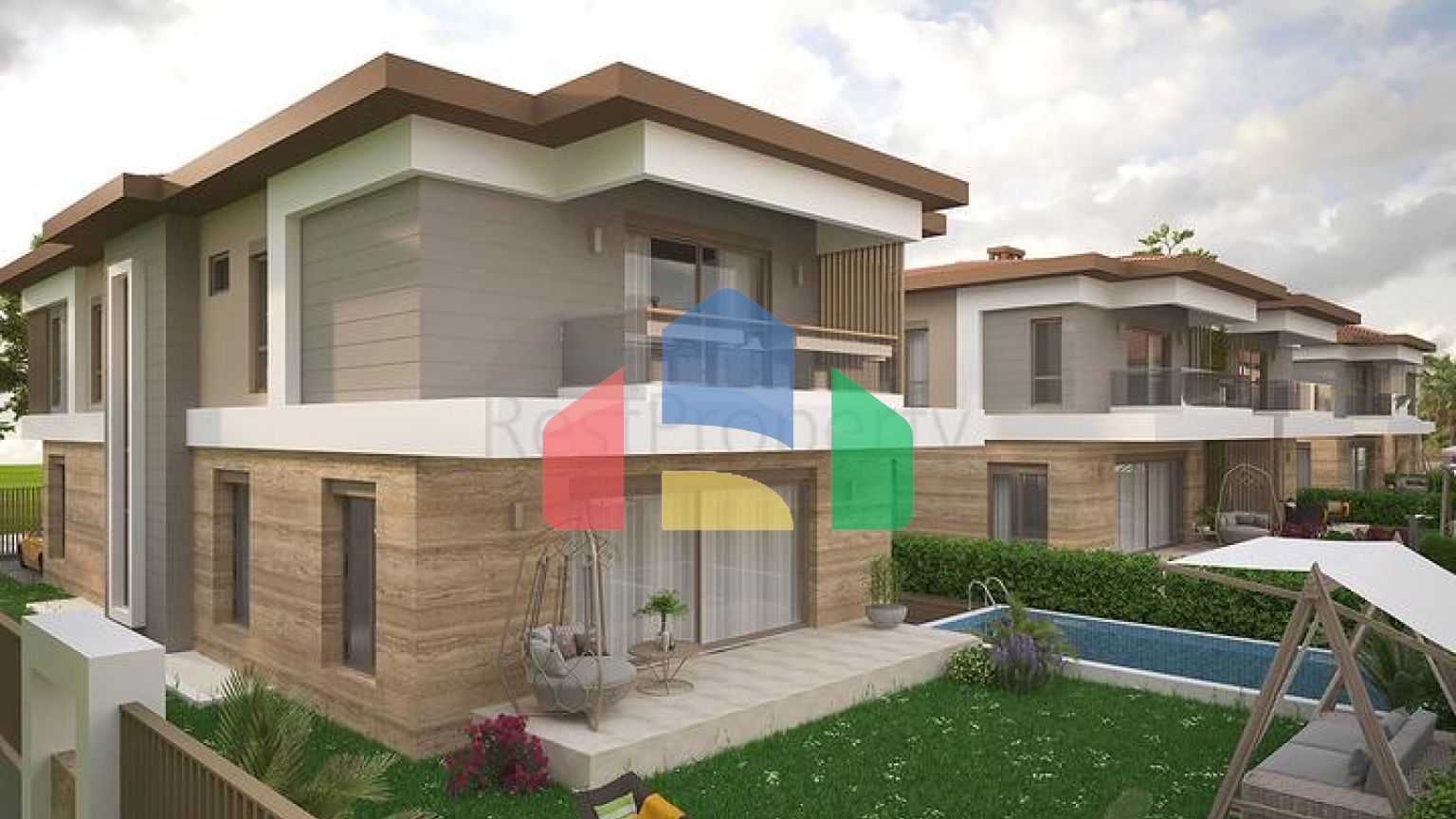 Виллы в престижном районе Дошемеалты - Анталия