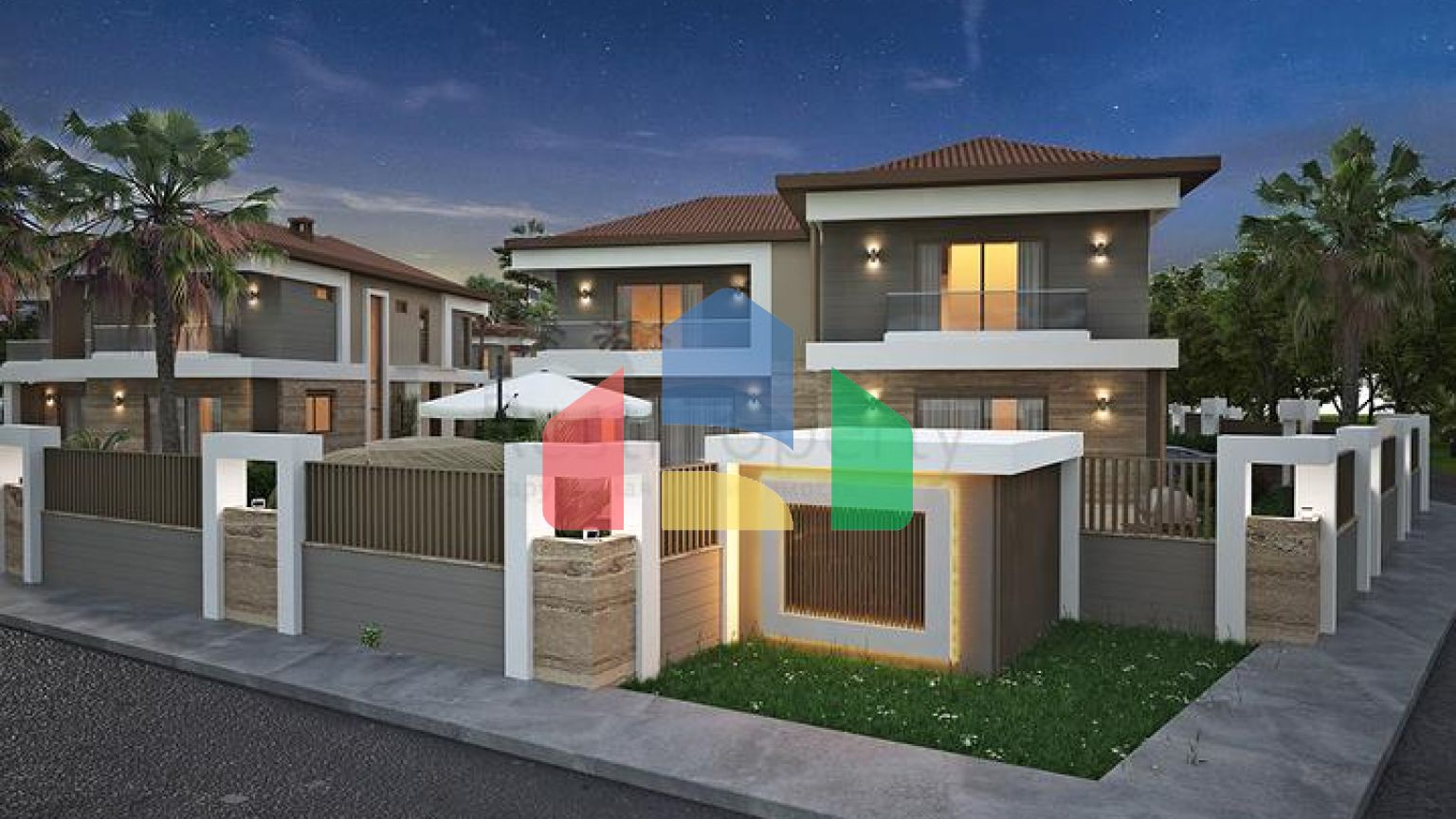 Виллы в престижном районе Дошемеалты - Анталия