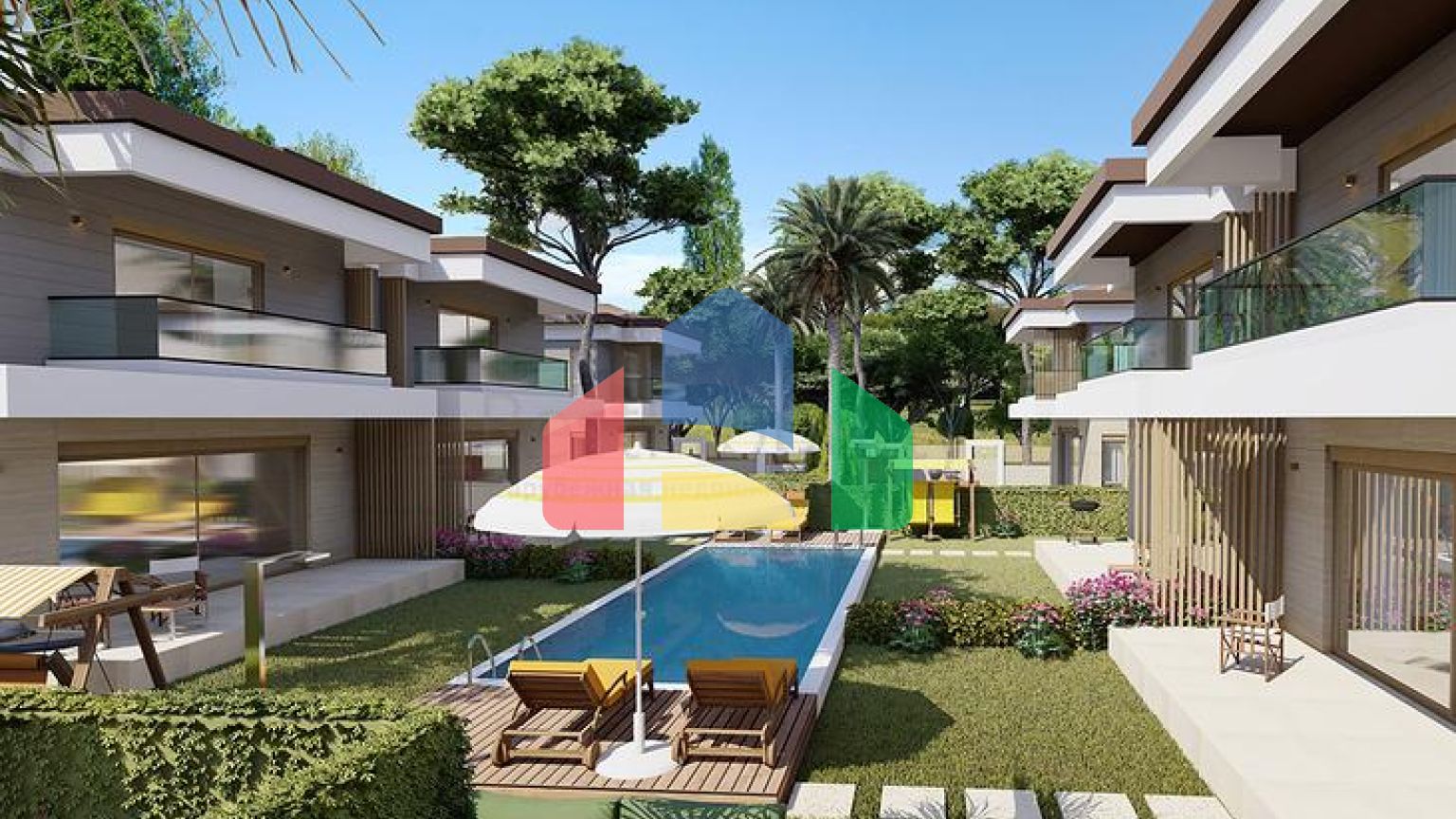 Виллы в престижном районе Дошемеалты - Анталия