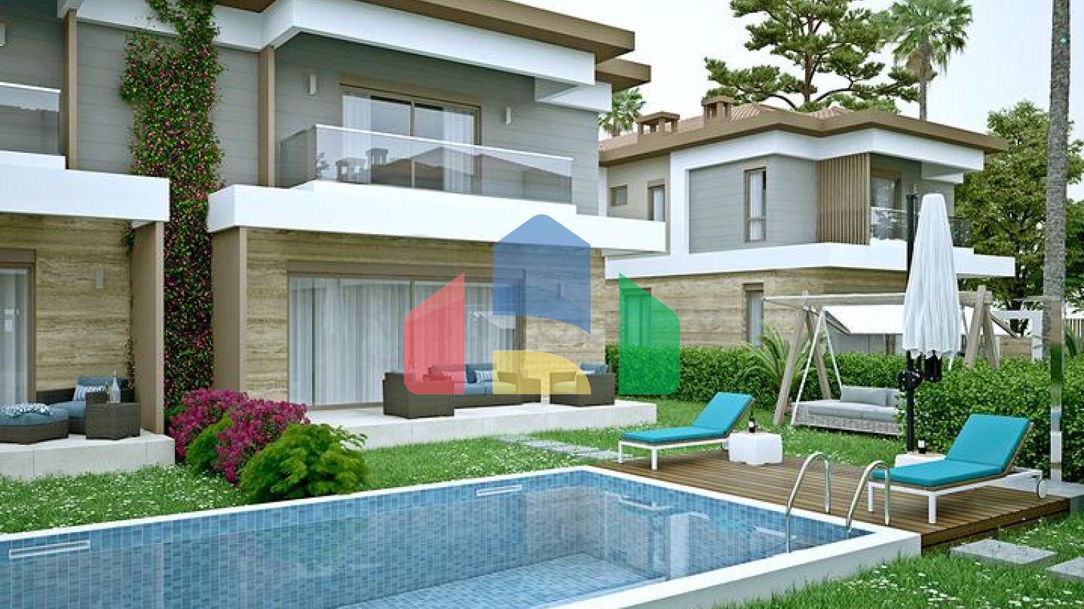 Виллы в престижном районе Дошемеалты - Анталия