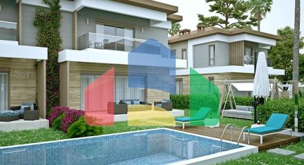 Виллы в престижном районе Дошемеалты - Анталия