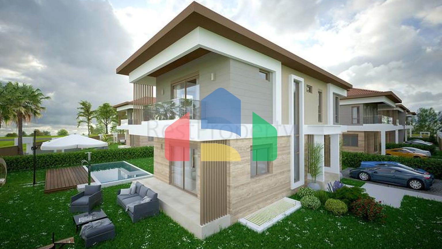 Виллы в престижном районе Дошемеалты - Анталия