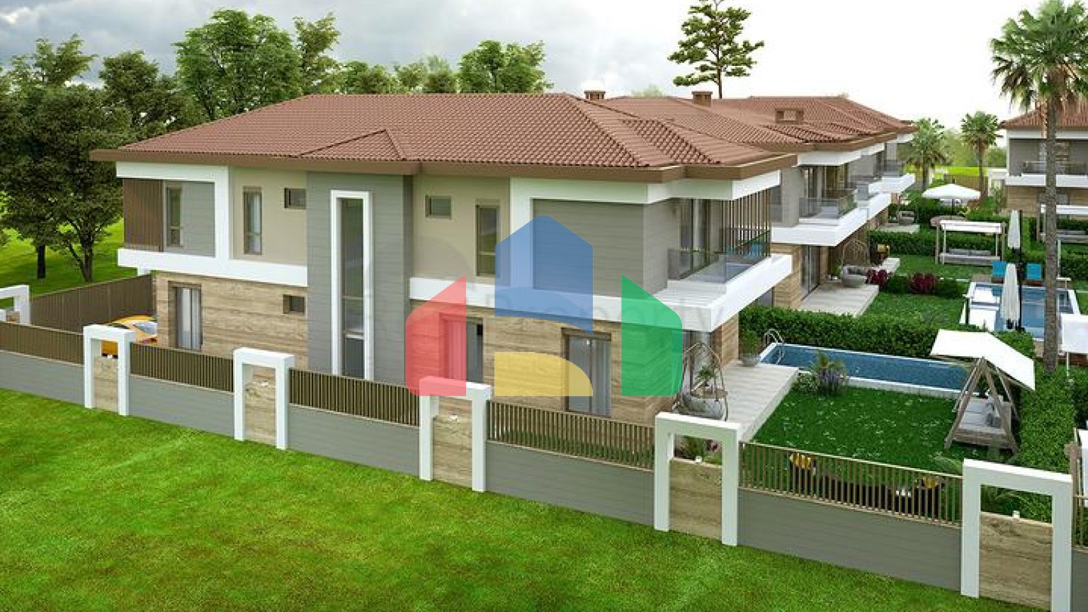 Виллы в престижном районе Дошемеалты - Анталия