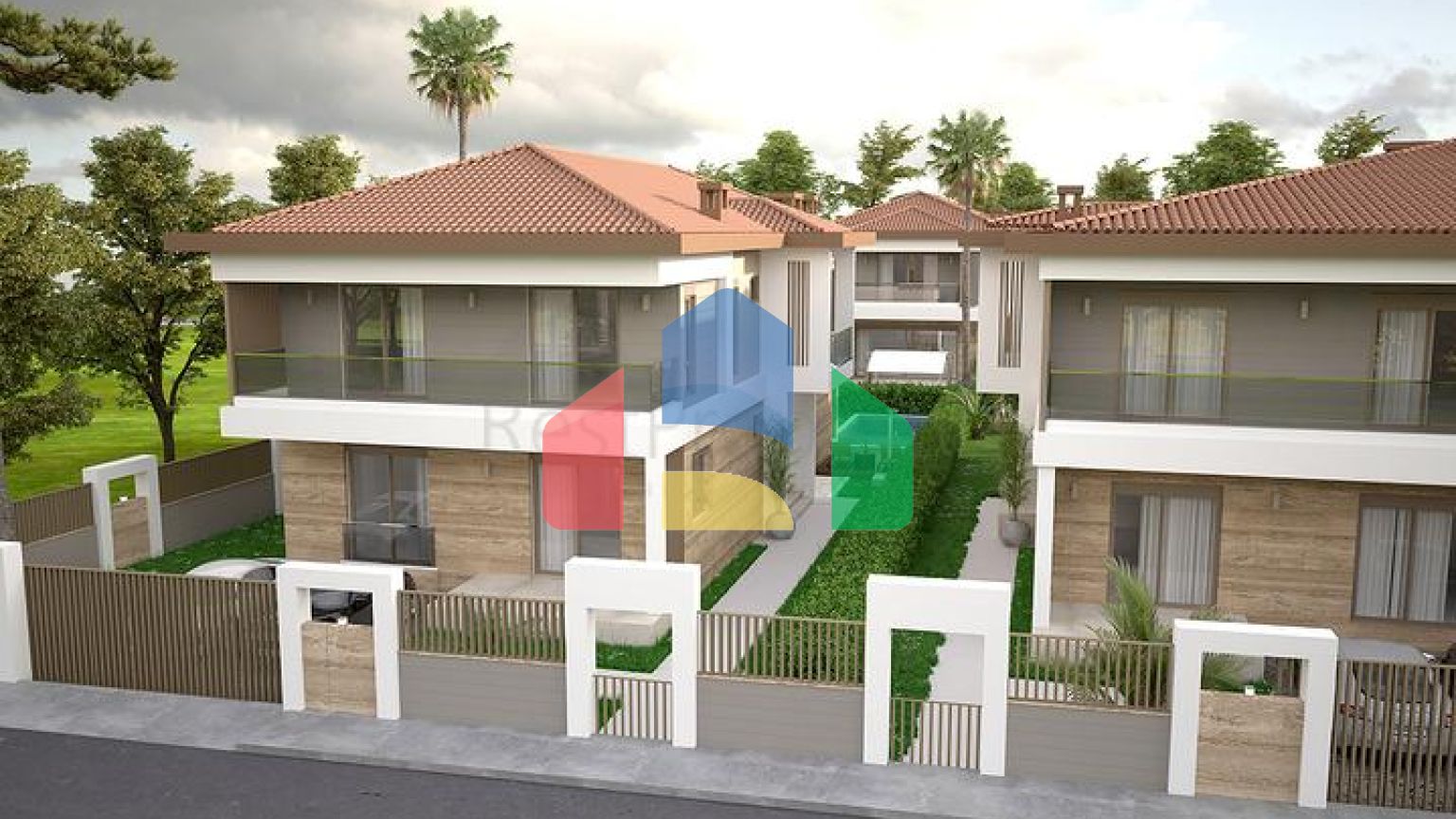 Виллы в престижном районе Дошемеалты - Анталия