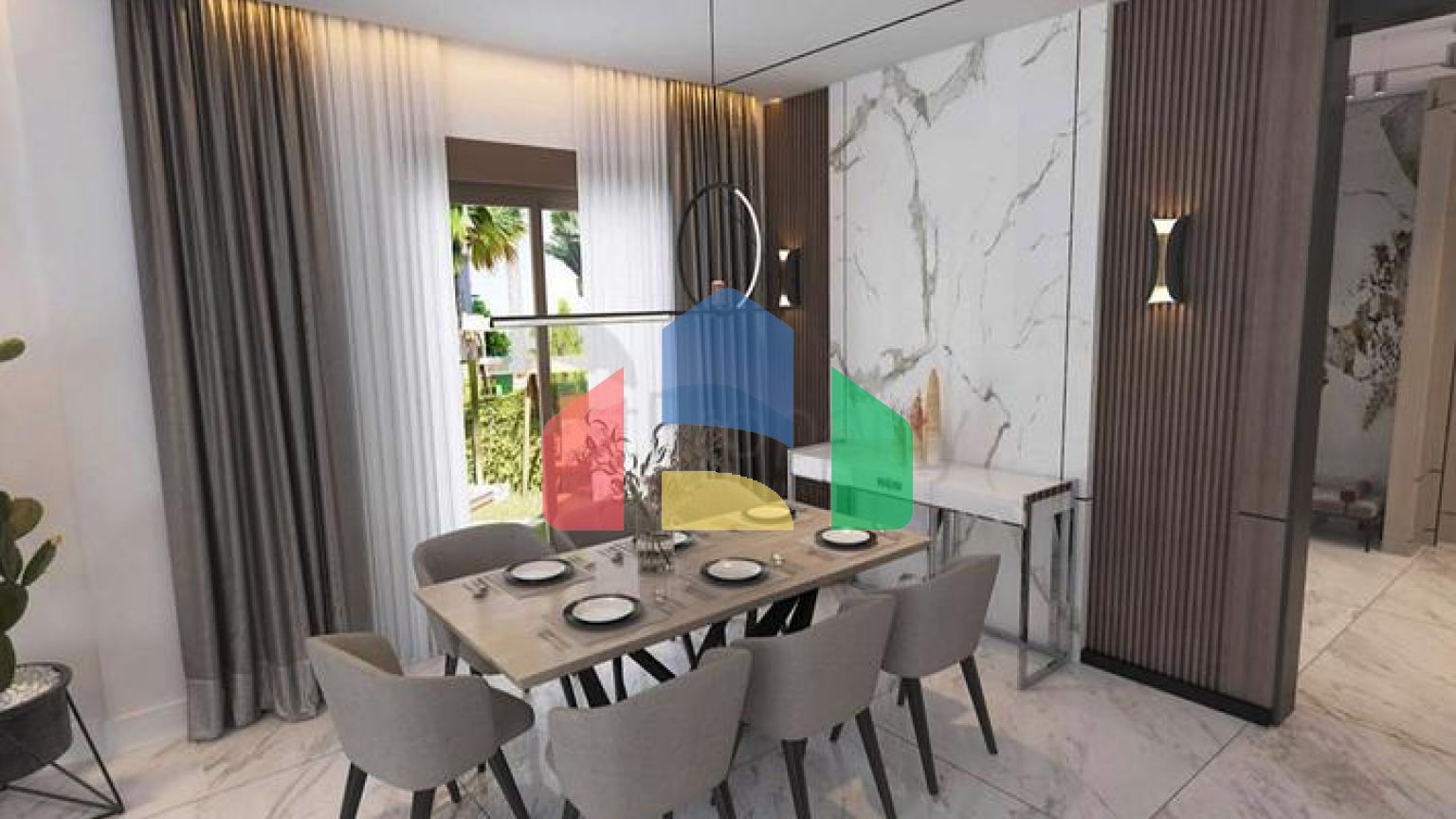 Виллы в престижном районе Дошемеалты - Анталия