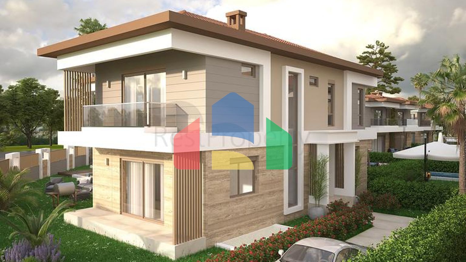 Виллы в престижном районе Дошемеалты - Анталия