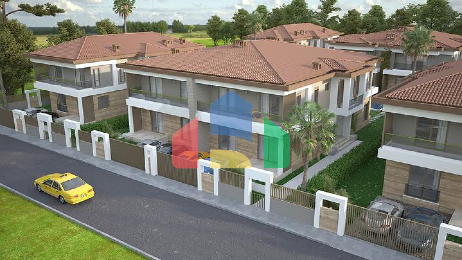 Виллы в престижном районе Дошемеалты - Анталия