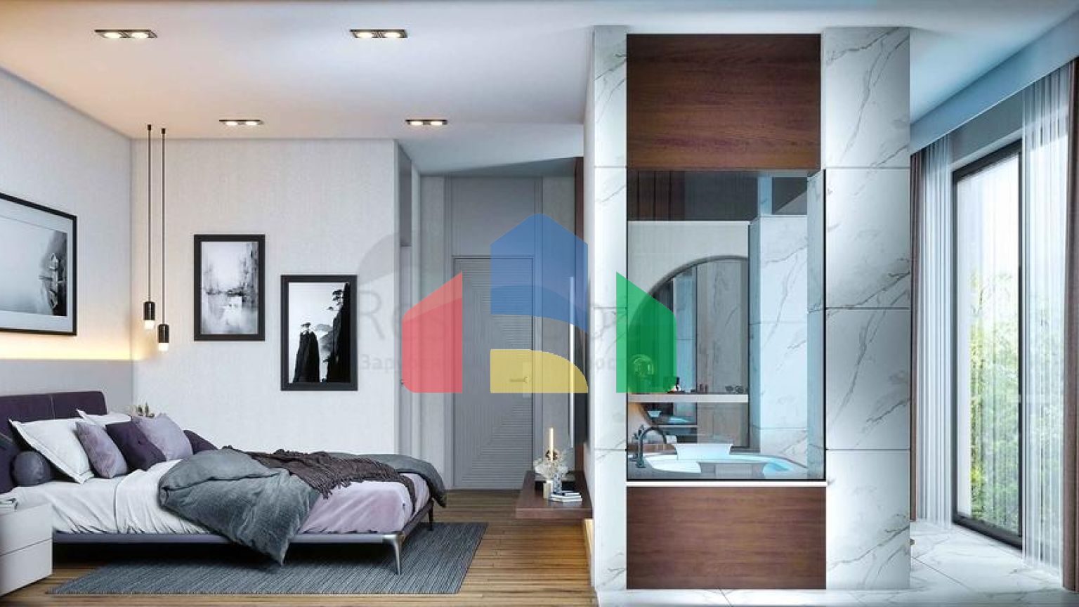 Вілли планування 4 + 1 в районі Дошемеалти - Анталія