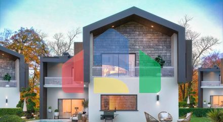 Вілли планування 4 + 1 в районі Дошемеалти - Анталія