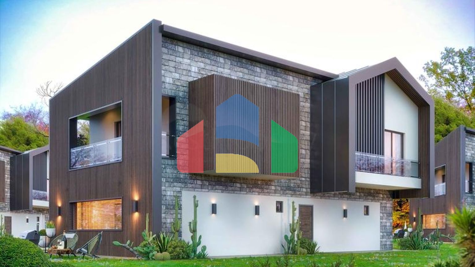 Вілли планування 4 + 1 в районі Дошемеалти - Анталія