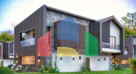 Вілли планування 4 + 1 в районі Дошемеалти - Анталія