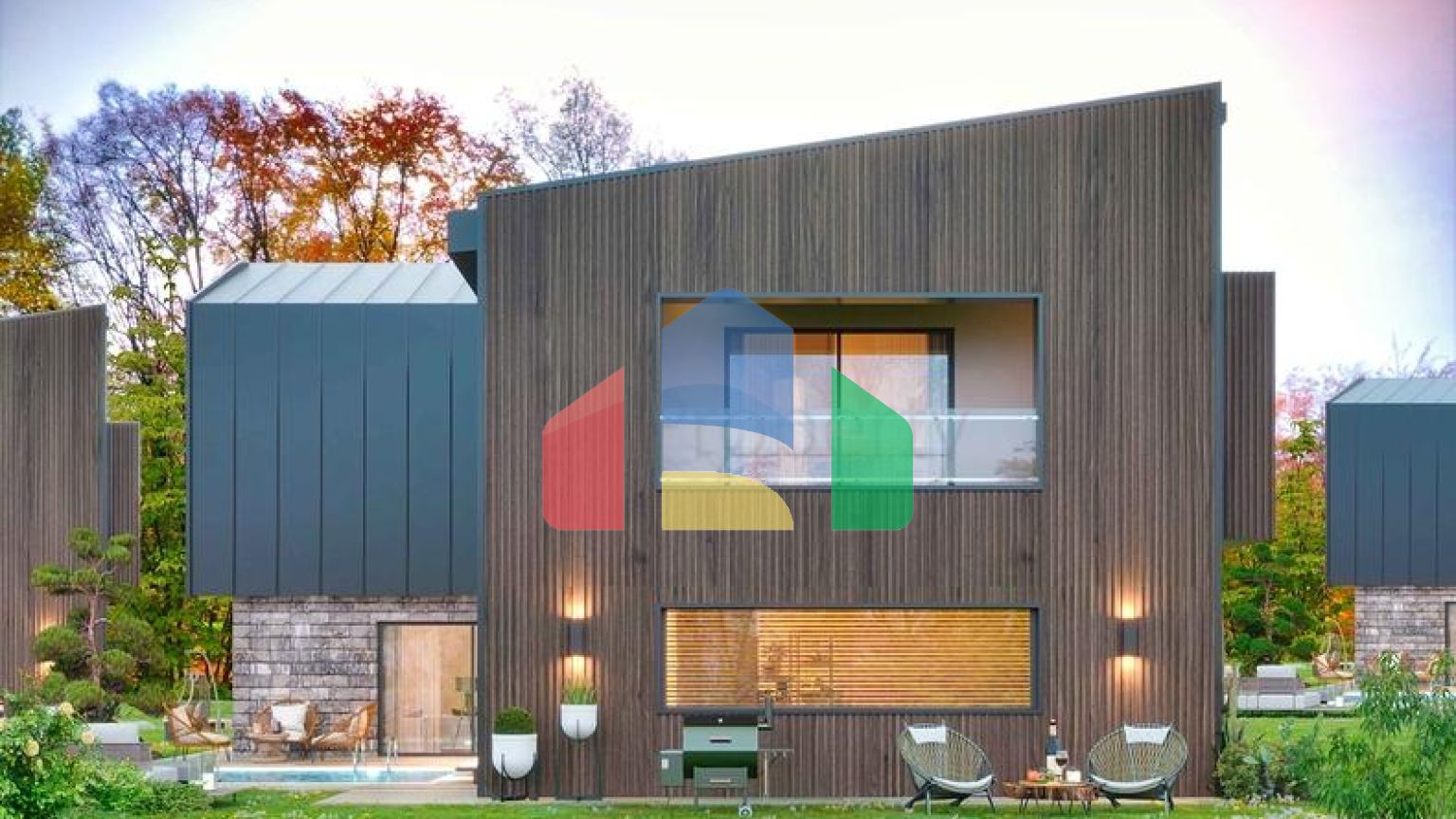 Вілли планування 4 + 1 в районі Дошемеалти - Анталія