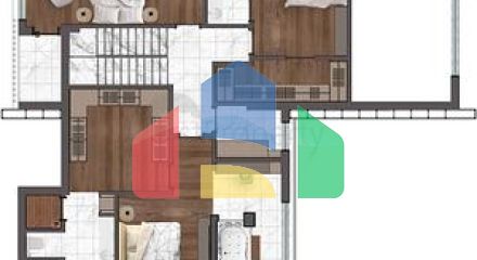 Вілли планування 4 + 1 в районі Дошемеалти - Анталія