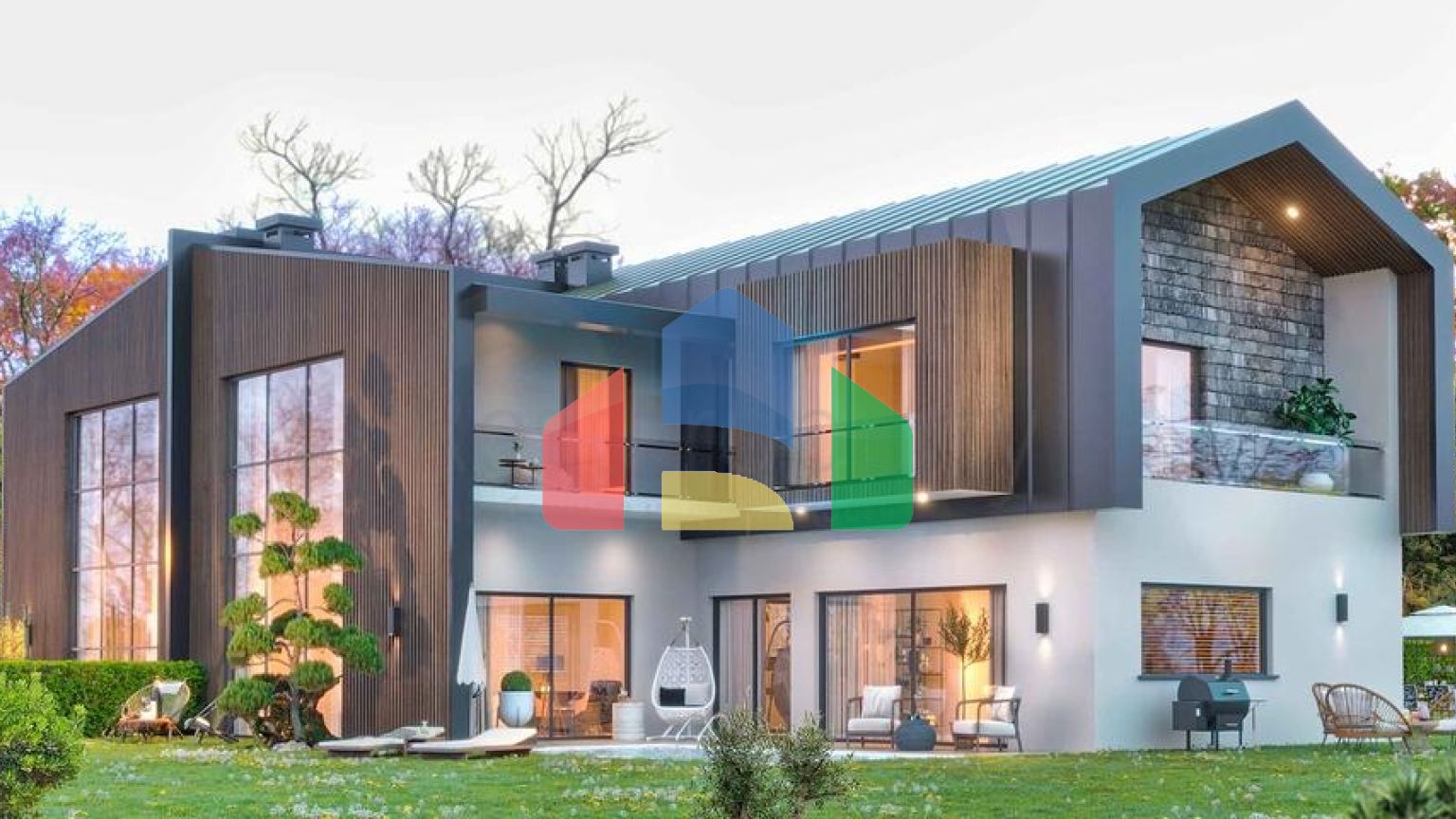 Вілли планування 4 + 1 в районі Дошемеалти - Анталія