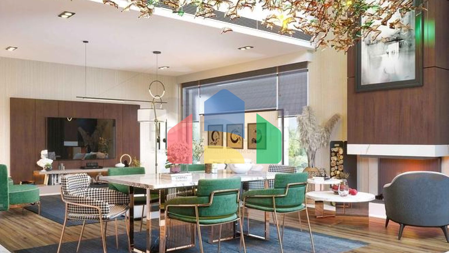 Вілли планування 4 + 1 в районі Дошемеалти - Анталія