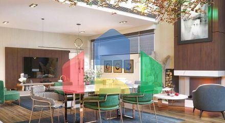 Вілли планування 4 + 1 в районі Дошемеалти - Анталія