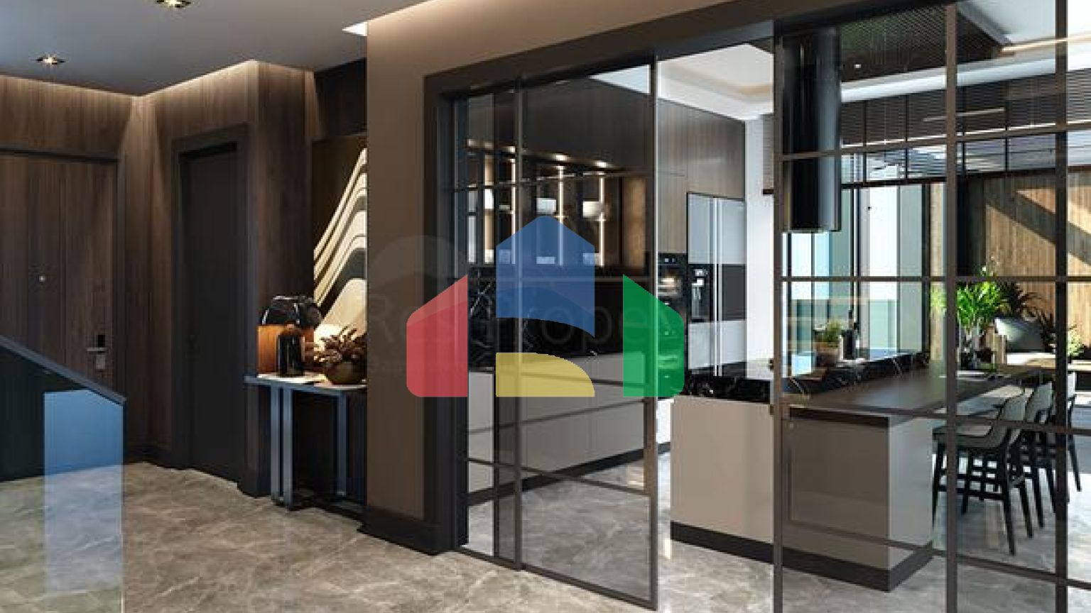 Інвестиційний проект вілл 7 + 1 в районі Дошемеальти Анталья