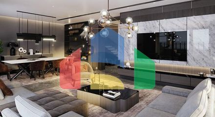 Інвестиційний проект вілл 7 + 1 в районі Дошемеальти Анталья