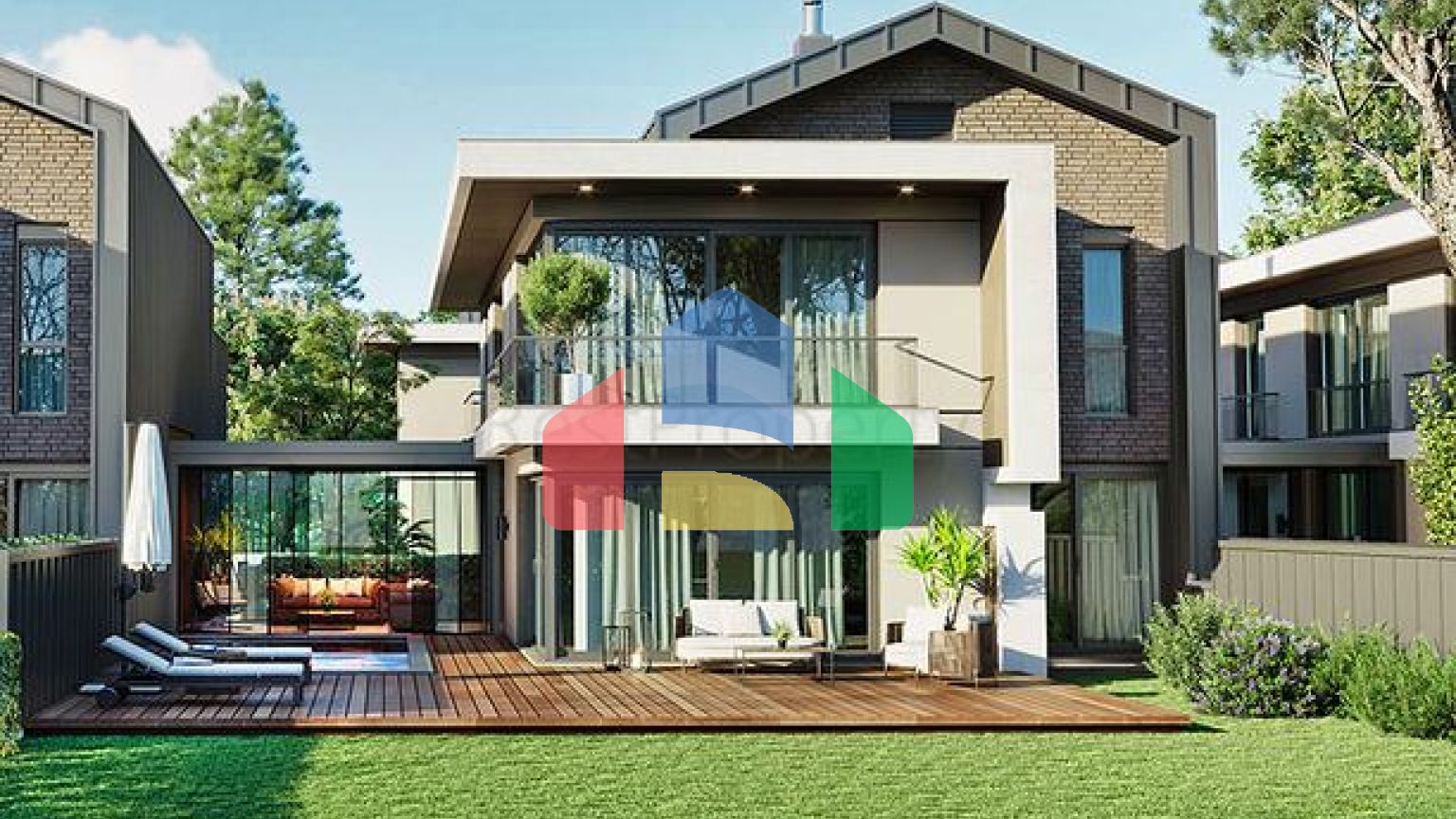 Інвестиційний проект вілл 7 + 1 в районі Дошемеальти Анталья