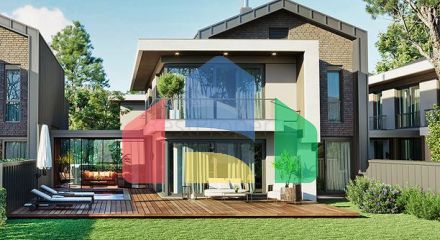 Інвестиційний проект вілл 7 + 1 в районі Дошемеальти Анталья