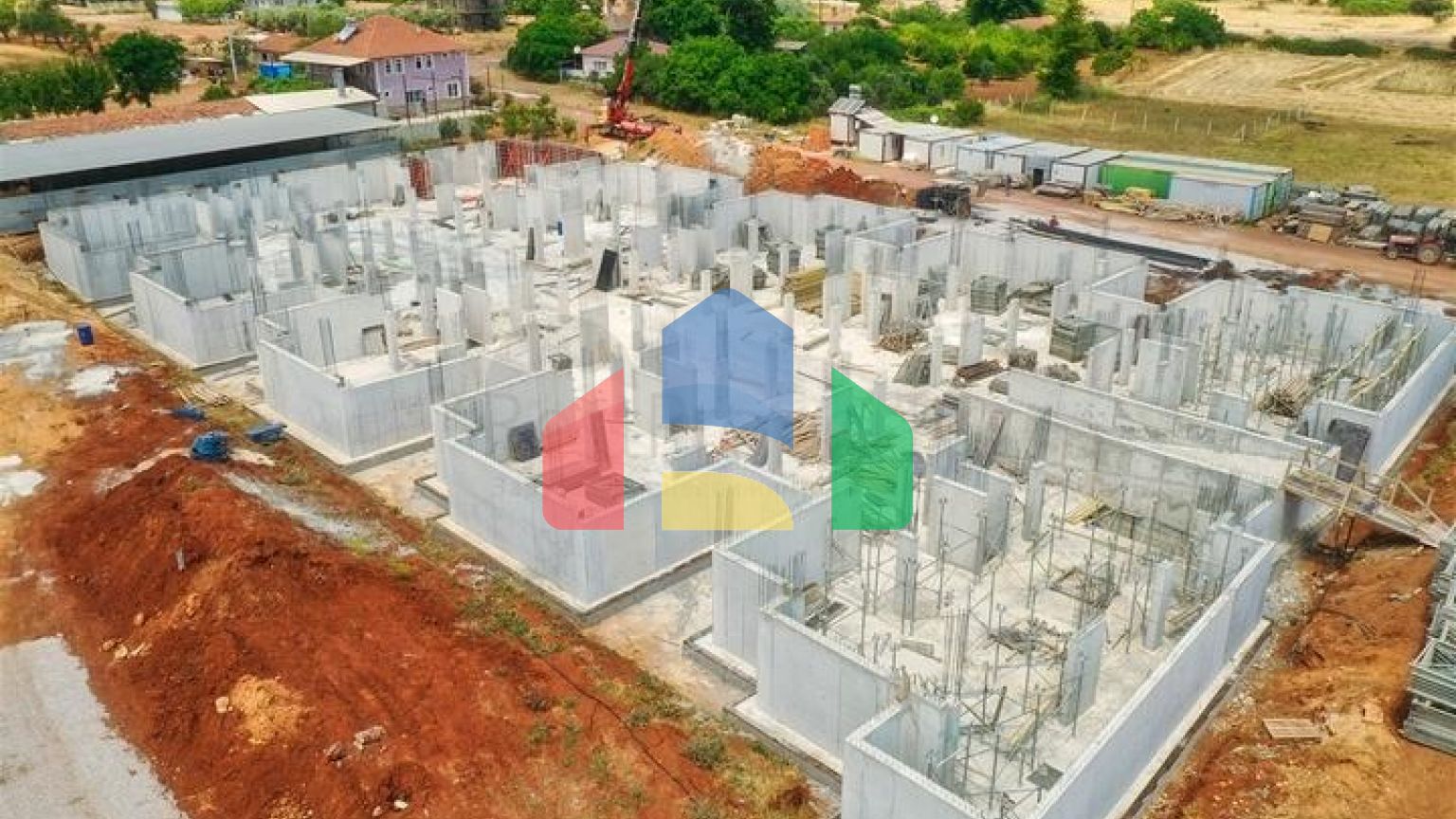 Інвестиційний проект вілл 7 + 1 в районі Дошемеальти Анталья