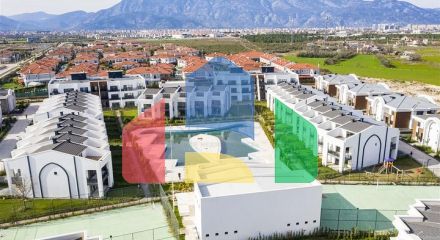 Элитный комплекс вилл в Дошемеальты Анталья