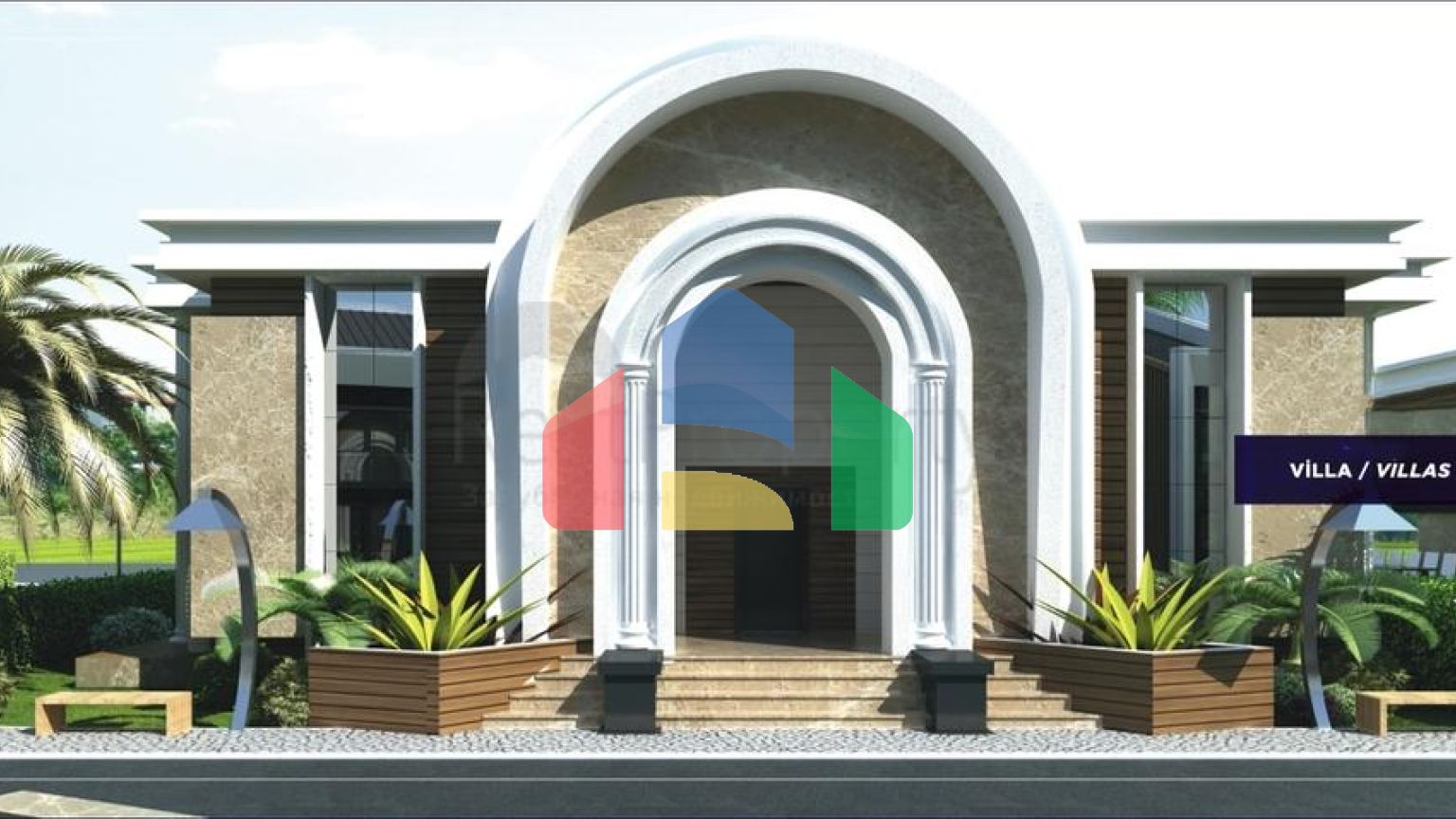 Элитный комплекс вилл в Дошемеальты Анталья