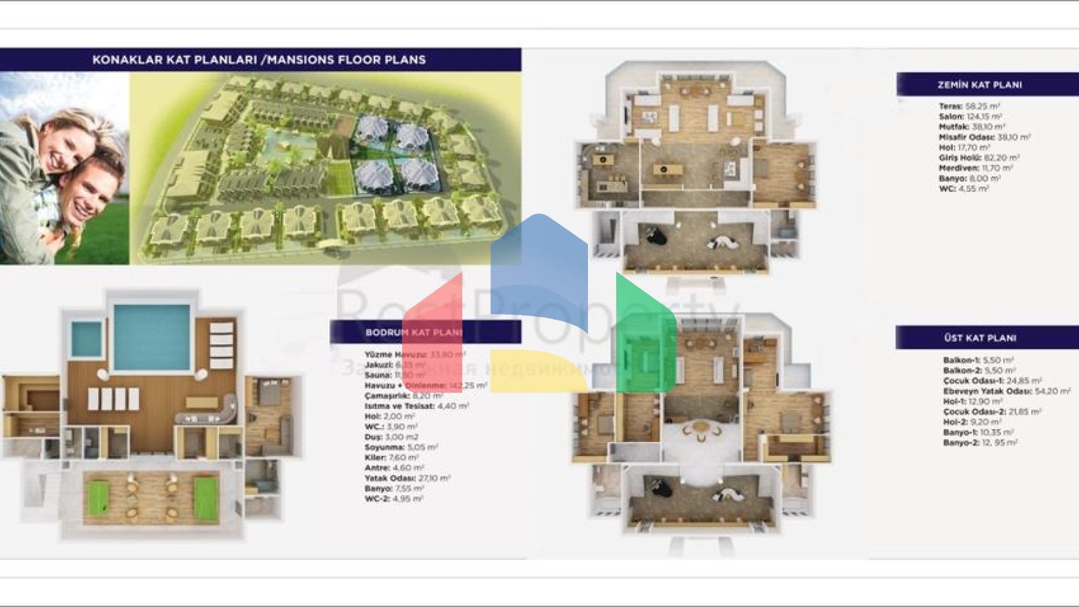 Элитный комплекс вилл в Дошемеальты Анталья