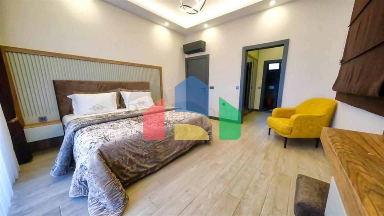 Вилла планировки 3+1 в районе Дощемеалты - Анталия