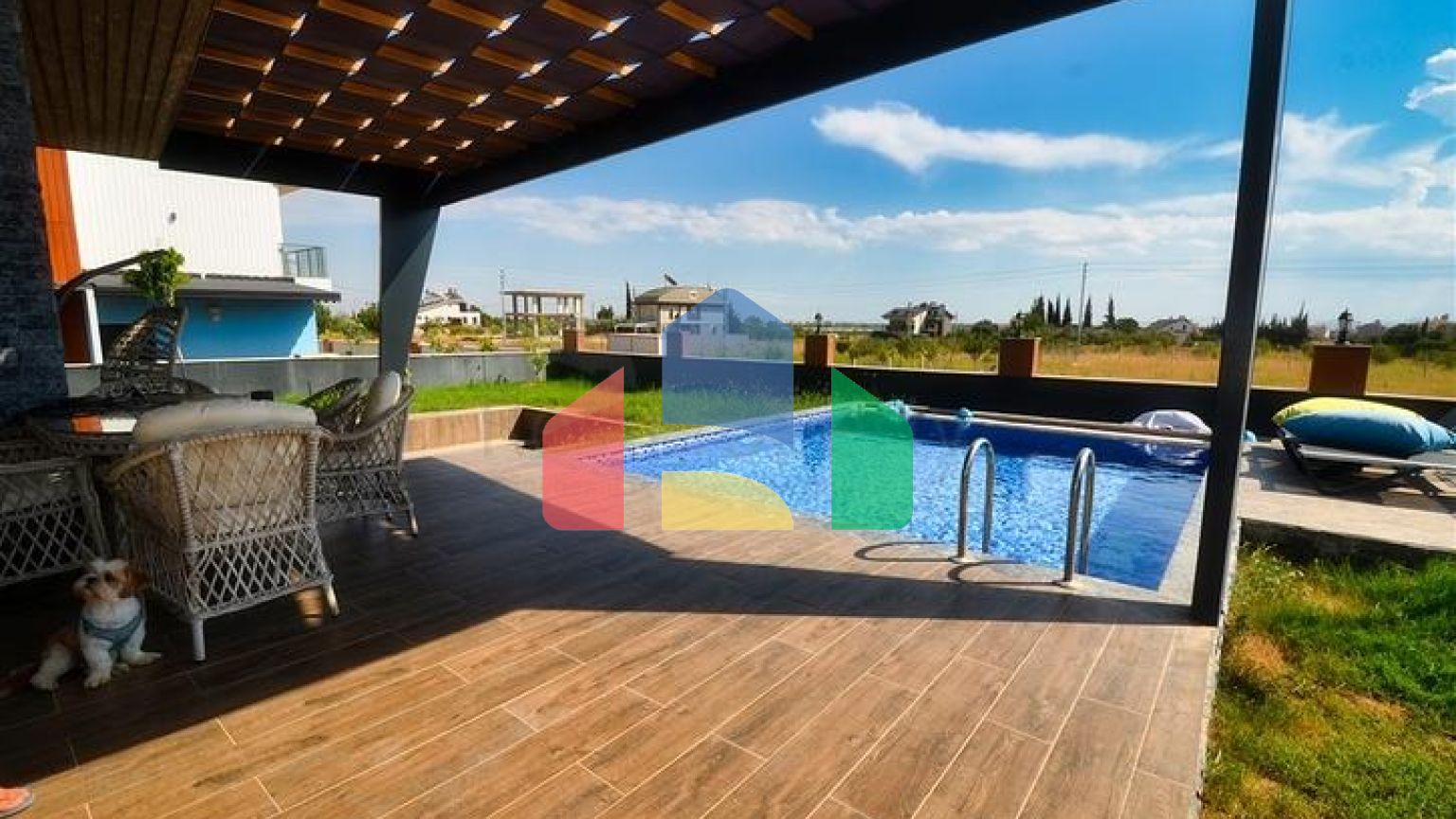 Вилла планировки 3+1 в районе Дощемеалты - Анталия