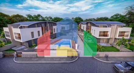 Вілли в комплексі, планування 5 + 1 в районі Дошемеалти - Анталія