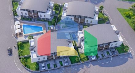 Виллы в комплексе,планировки 5+1 в районе Дошемеалты - Анталия