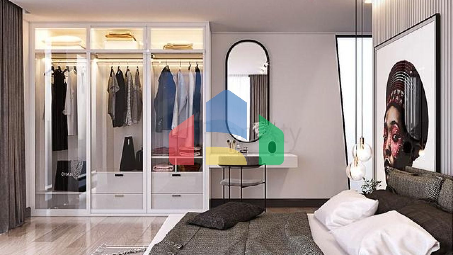 Вилла планировки 4+1 в районе Дошемеалты - Анталия