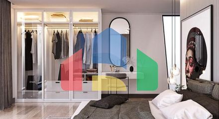 Вилла планировки 4+1 в районе Дошемеалты - Анталия