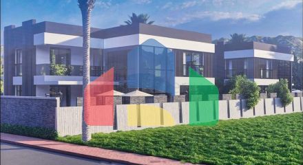 Вилла планировки 4+1 в районе Дошемеалты - Анталия