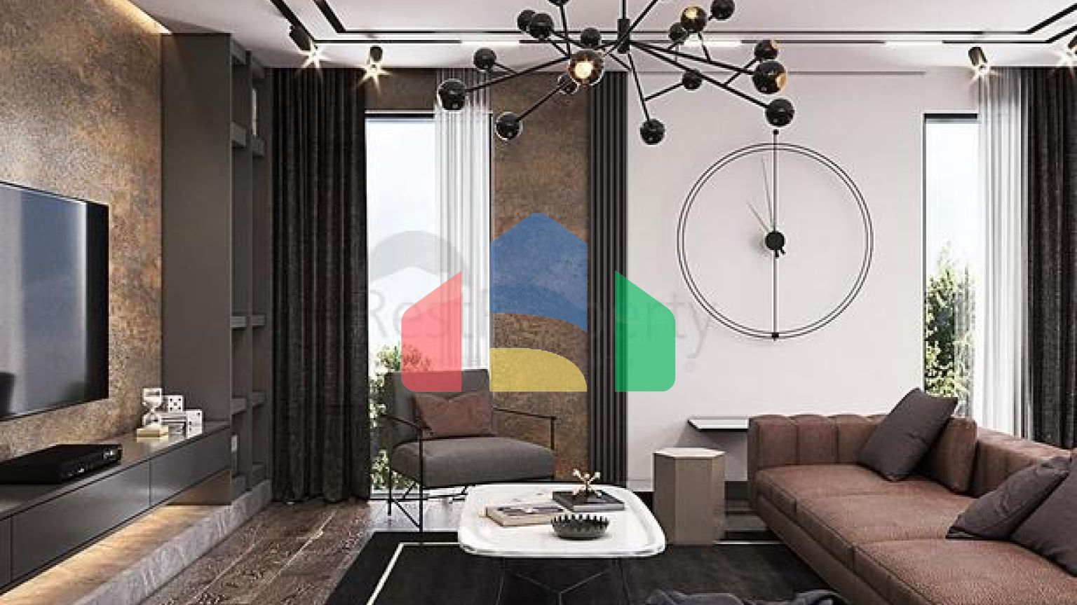 Вилла планировки 4+1 в районе Дошемеалты - Анталия