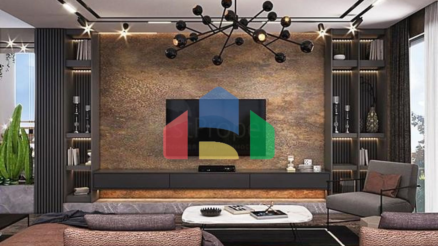 Вилла планировки 4+1 в районе Дошемеалты - Анталия