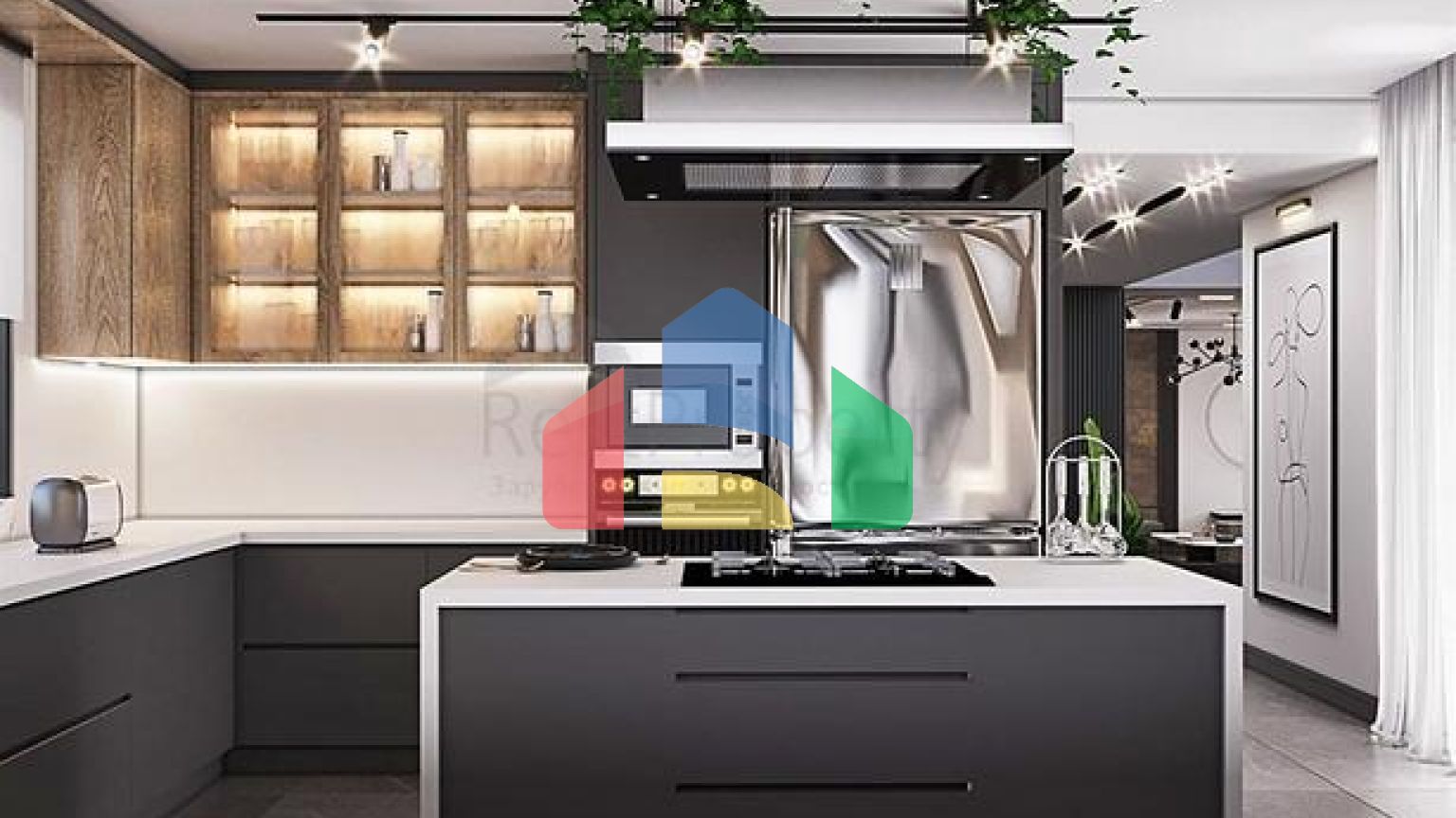 Вилла планировки 4+1 в районе Дошемеалты - Анталия