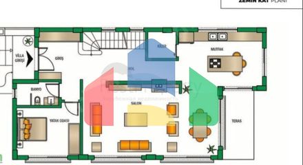 Вілли планування 5 + 1 в районі Дошемеалти - Анталія