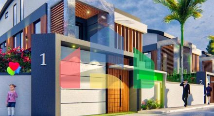 Вілли планування 5 + 1 в районі Дошемеалти - Анталія