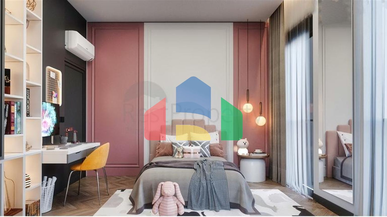 Вілли планування 4 + 1 в районі Дошемеалти - Анталія