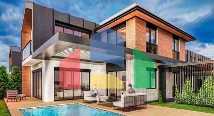 Вілли планування 4 + 1 в районі Дошемеалти - Анталія