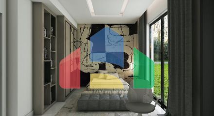 Комплекс вилл планировки 4+1 в районе Дёшемеалты - Анталия
