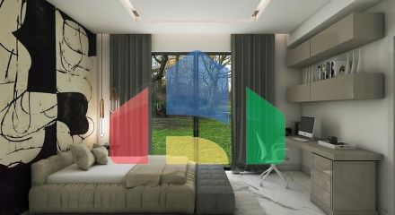 Комплекс вилл планировки 4+1 в районе Дёшемеалты - Анталия