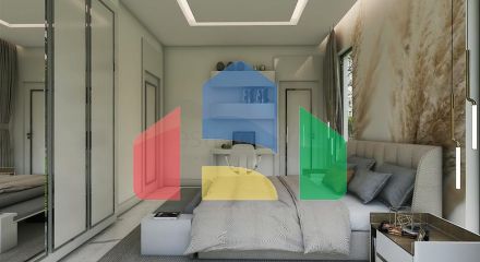 Комплекс вилл планировки 4+1 в районе Дёшемеалты - Анталия