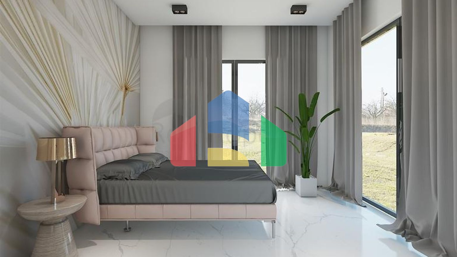 Комплекс вілл планування 4 + 1 в районі Дешемеалти - Анталія