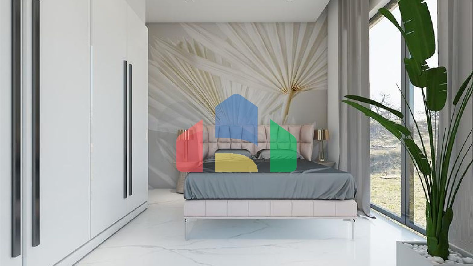 Комплекс вілл планування 4 + 1 в районі Дешемеалти - Анталія