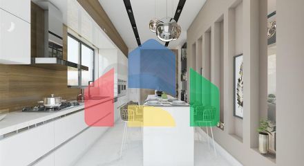 Комплекс вілл планування 4 + 1 в районі Дешемеалти - Анталія