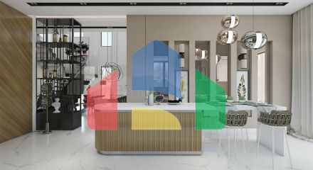 Комплекс вілл планування 4 + 1 в районі Дешемеалти - Анталія