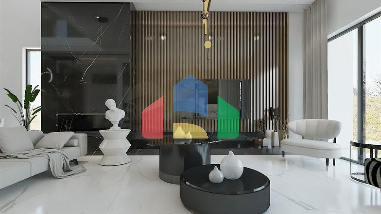 Комплекс вілл планування 4 + 1 в районі Дешемеалти - Анталія